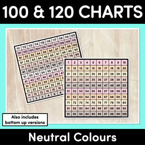 100 CHART & 120 CHART TEMPLATES - Neutrals