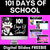 1 for 101 Days of School DIGITAL SLIDES - Celebrating the 101st day of school