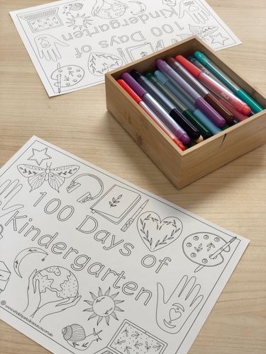 Resource preview 5 for 100 Days of Kindergarten Activity Pack