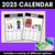 1 for 2025 Calendar Templates - End of Year Gifts for Parents & Students