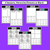 4 for 2025 Calendar Templates - End of Year Gifts for Parents & Students