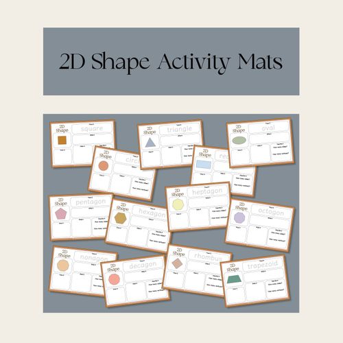 Resource preview 1 for 2D Shape Activity Mats