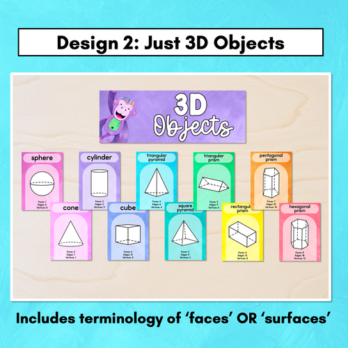 Resource preview 3 for 3D Object Posters - Watercolour Rainbow - The Kutopia Collection 