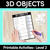 1 for 3D OBJECTS PRINTABLES Level 2