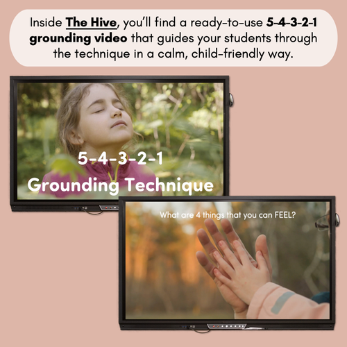 Resource preview 5 for 5-4-3-2-1 Grounding Technique Printables