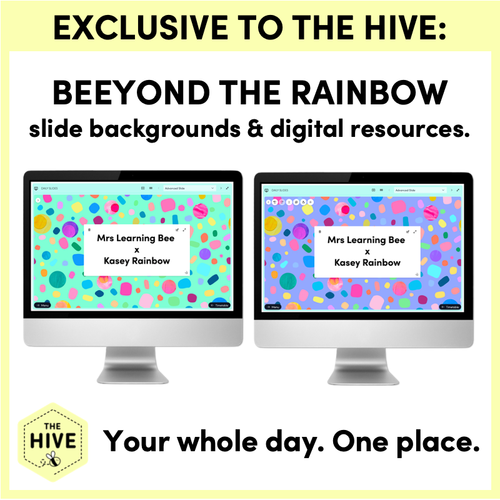 Resource preview 4 for Bee Posters- The Kasey Rainbow Collection - Classroom Values & Expectations