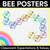 2 for Bee Posters- The Kasey Rainbow Collection - Classroom Values & Expectations