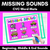 1 for Missing Sounds Mats - CVC Words