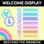 1 for Welcome Door Display- The Kasey Rainbow Collection