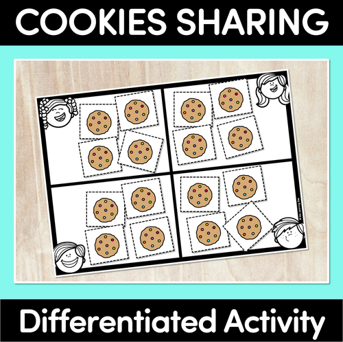 Resource preview 1 for Share the Cookies - Differentiated Sharing Activity