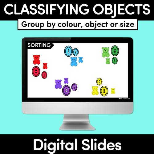 Resource preview 1 for Classifying Objects - Digital Slides for Grouping