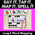 1 for LONG VOWEL E Word Mapping Mats - Say It Map It Tap It Spell It