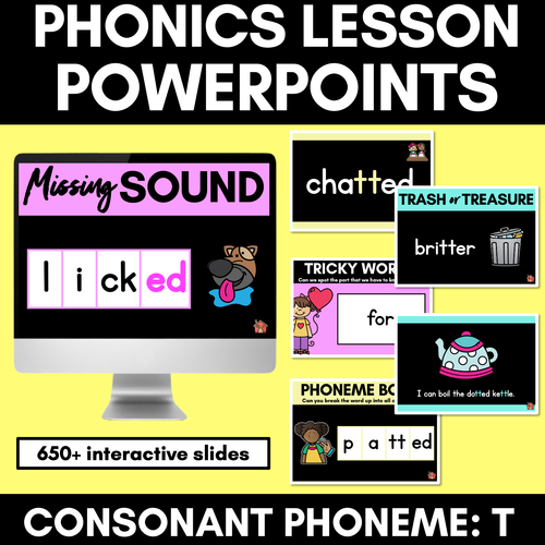 Resource preview 19 for Phonics Powerpoints - Consonant Sounds Bundle