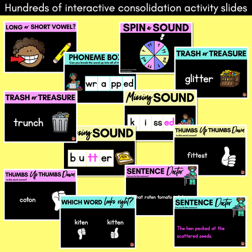 Resource preview 4 for Consonant Sound T PowerPoint - T TT ED