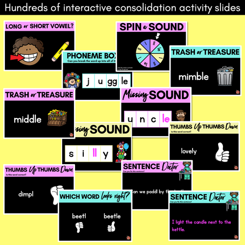 Resource preview 4 for Consonant Sound L PowerPoint - L LL LE