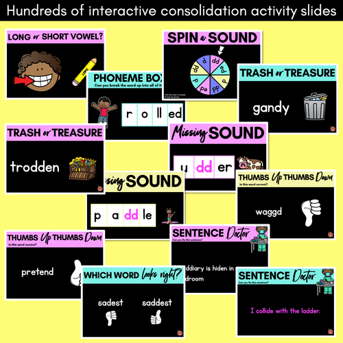 Resource preview 4 for Consonant Sound D PowerPoint - D DD ED