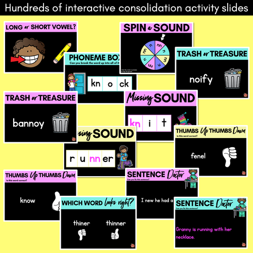 Resource preview 4 for Consonant Sound N PowerPoint - N NN KN