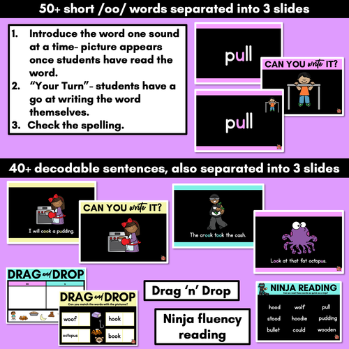 Resource preview 3 for Short OO Sound PowerPoint