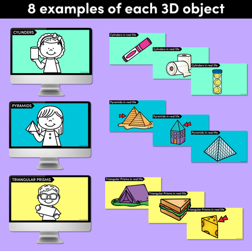 Resource preview 3 for 3D Objects in Real Life Digital Slides