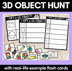 3D Object Hunt - Differentiated