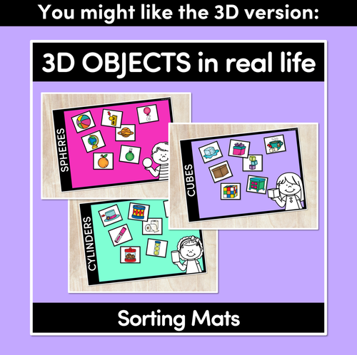 Resource preview 4 for 2D Shapes in Real Life - Sorting Mats