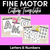 1 for KINDERGARTEN FINE MOTOR ACTIVITIES - Letter and Number Cutting