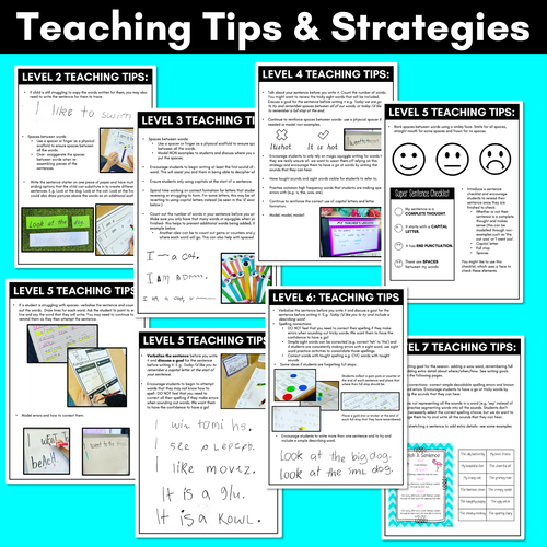 Resource preview 3 for How To Teach Beginning Writing - A Free Guide