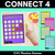 2 for CVC and CCVC CVCC Word Connect 4 Bundle