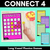 3 for Connect 4 Phonics Bundle - CVC CCVC/CVCC Words + Long Vowels