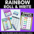 1 for Rainbow Roll & Write