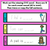 4 for CVC WORD SENTENCES TASK CARDS - Trace the Sentence with missing CVC words