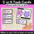 1 for Cat or Kite Task Cards - when to use C or K at the beginning of words