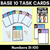 1 for Base Ten Block Task Cards - Show me numbers 51-100 with MAB blocks