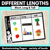 1 for Short Long & Tall - Differentiated brainstorming pages for different lengths