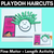 2 for Playdough Haircuts - Fine Motor and Length Activity