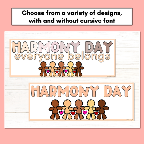 Resource preview 3 for Harmony Day Posters