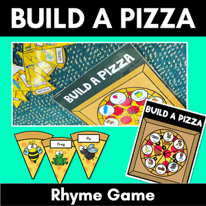 Rhyme Game - Build A Pizza