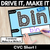 1 for CVC SHORT I WORDS - Drive It Make It - Kindergarten Phonics Activity