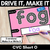 1 for CVC SHORT O WORDS - Drive It Make It - Kindergarten Phonics Activity