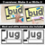 2 for CVC SHORT U WORDS - Drive It Make It - Kindergarten Phonics Activity