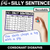 1 for Decodable Sentences with Consonant Digraph Words - Roll a Silly Sentence Phonics