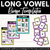 1 for LONG VOWEL WORDS BINGO - Vowel Teams and Long Vowel Phonemes Phonics Game