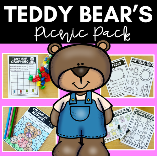 Resource preview 1 for Teddy Bear's Picnic Pack - Teddy-Bear Themed Literacy & Numeracy Activities