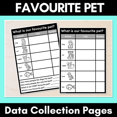 Resource preview 1 for Favourite Pet Data Collection Pages