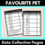 1 for Favourite Pet Data Collection Pages