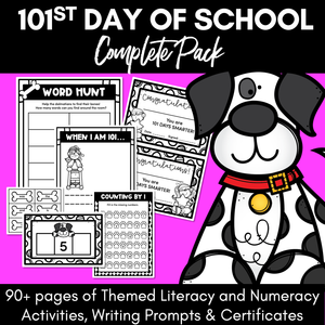 101st Day of School Activities - 101 Days of School Celebration Pack