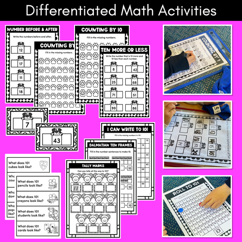 Resource preview 3 for 101st Day of School Activities - 101 Days of School Celebration Pack