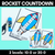 1 for Rocket Countdown Activity - Counting down from 10 or 20