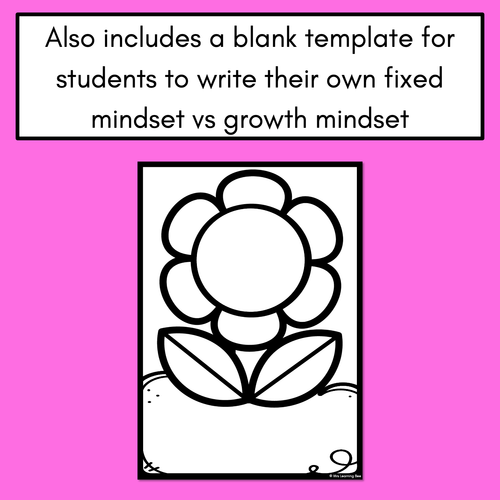 Resource preview 4 for GROWTH MINDSET PRINTABLES - Change Your Words, Change Your Mindset Worksheets