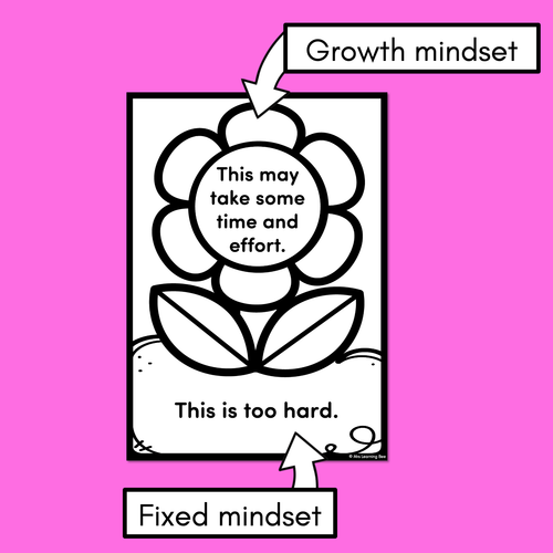 Resource preview 2 for GROWTH MINDSET PRINTABLES - Change Your Words, Change Your Mindset Worksheets